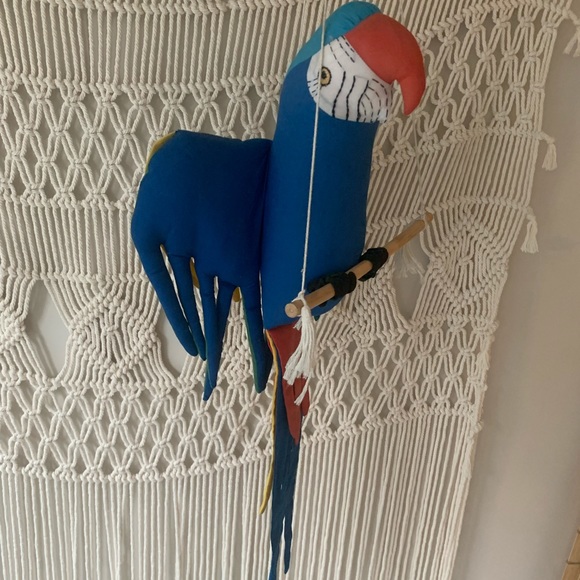 Vintage parrot decoration - Picture 2 of 3